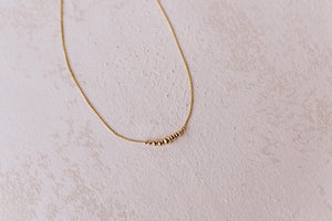 Mari Gold Fidget Necklace