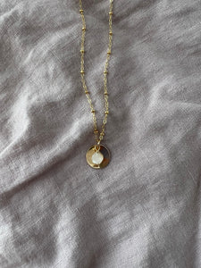 Mona Dainty Moonstone Necklace,